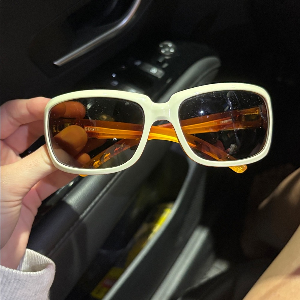 Women’s white Costa Isabella Sunglasses